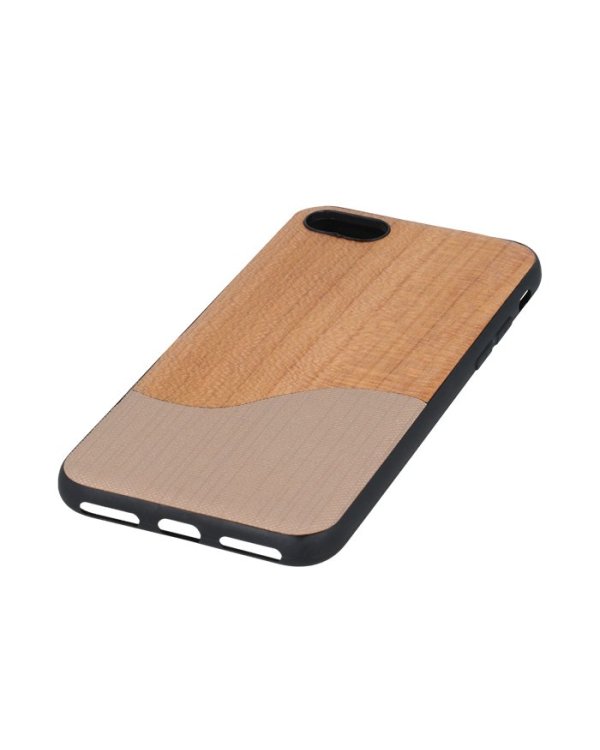 Beeyo Wooden Wave Силиконовый Чехол С Текстурой Дерева для Samsung G950 Galaxy S8 Бежевый