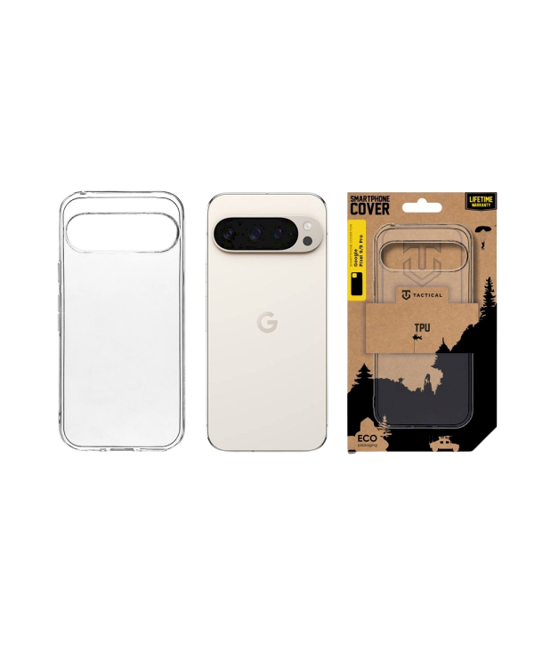 Tactical TPU Cover Защитный чехол для Google Pixel 9/9 Pro / прозрачный