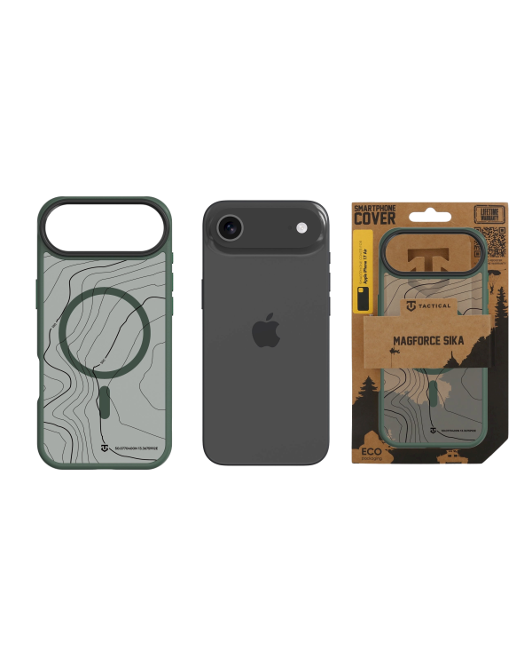 Tactical MagForce Hyperstealth Sika Cover Защитный чехол для iPhone Air / лесной зелёный