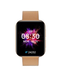 Garett Smartwatch GRC MAXX Gold Steel Умные часы IPS / Bluetooth / IP68 / SMS