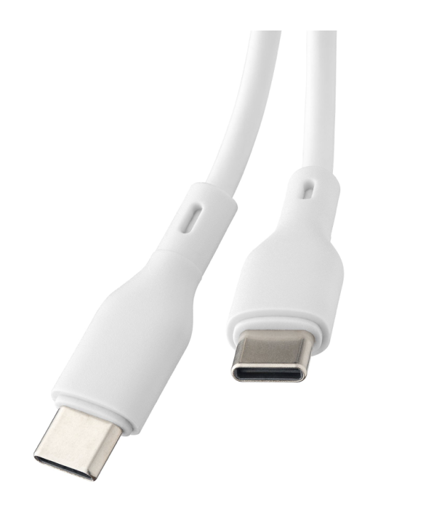 Qualo QRC-CC-00 Кабель USB-C – USB-C / 1.5m / 60W / белый