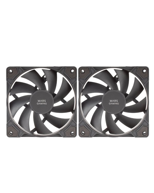 Mars Gaming MFPROX2 2x 120mm PC Case Fan