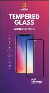 Mocco Full Face / Full Glue Tempered Glass Coveraged with Frame Защитное стекло для экрана Huawei P20 Lite Черное