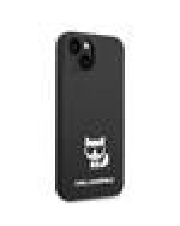 Karl Lagerfeld Liquid Silicone Choupette Защитный чехол для iPhone 14 Plus / чёрный