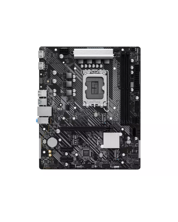 Asrock B760M-H2 M.2 Материнская плата Micro-ATX / Intel B760 / LGA1700 / DDR4 / M.2