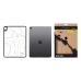 Tactical Warthog Cover Защитный чехол для iPad Air 10.9 2020/2022 / асфальтовый