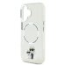Karl Lagerfeld IML Karl and Choupette MagSafe Case Защитный чехол для iPhone 16 / прозрачный