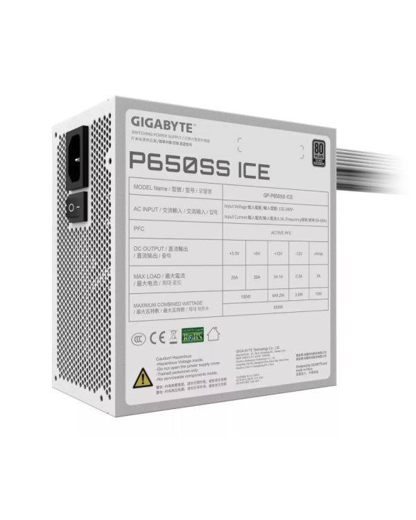 Gigabyte P650SS Ice Блок питания 650W
