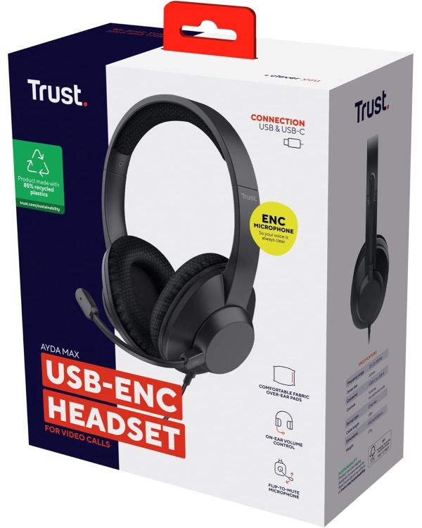 Trust Ayda Max USB Наушники