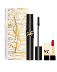 Yves Saint Laurent Lash Clash Mascara + Mini Rossetto Rouge Pour Couture Подарочный набор 9 ml + 1,3 g