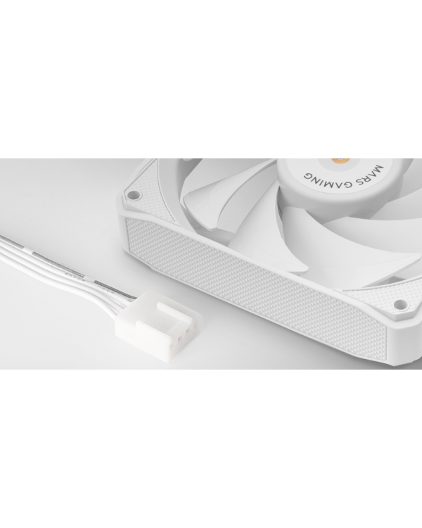 Mars Gaming MFNCLX2W PWM Fan kit 2x 120mm / FDB