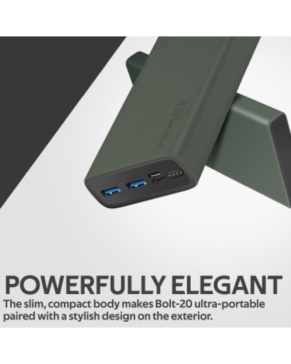 Дополнительное изображение книги «Promate Bolt-20 Power Bank Переносная зарядная батарея 20000 mAh»