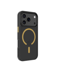 Tactical MagForce Hyperstealth 2.0 Cover Защитный чехол для iPhone 17 Pro / чёрный/жёлтый