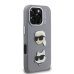 Karl Lagerfeld Grained PU K&CH Heads Case Чехол для Apple iPhone 16 Pro Max