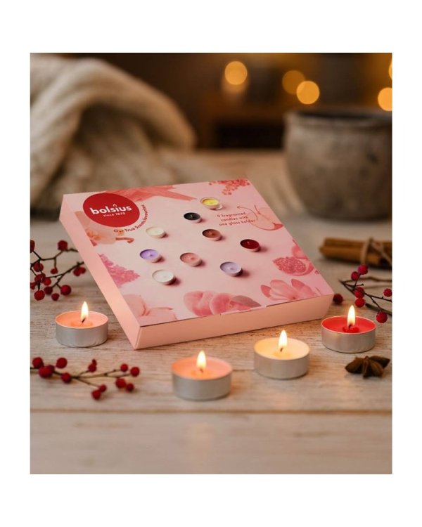 Bolsius Mix Ароматические Чайные Свечи Подарочный Набор
