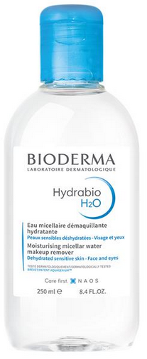 Bioderma Hydrabio H2O Мицеллярная вода и средство для снятия макияжа 250 ml