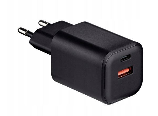 Qualo QLSN-CA-45-01 Nano PD Сетевой зарядный адаптер USB-C / USB-A / 45W