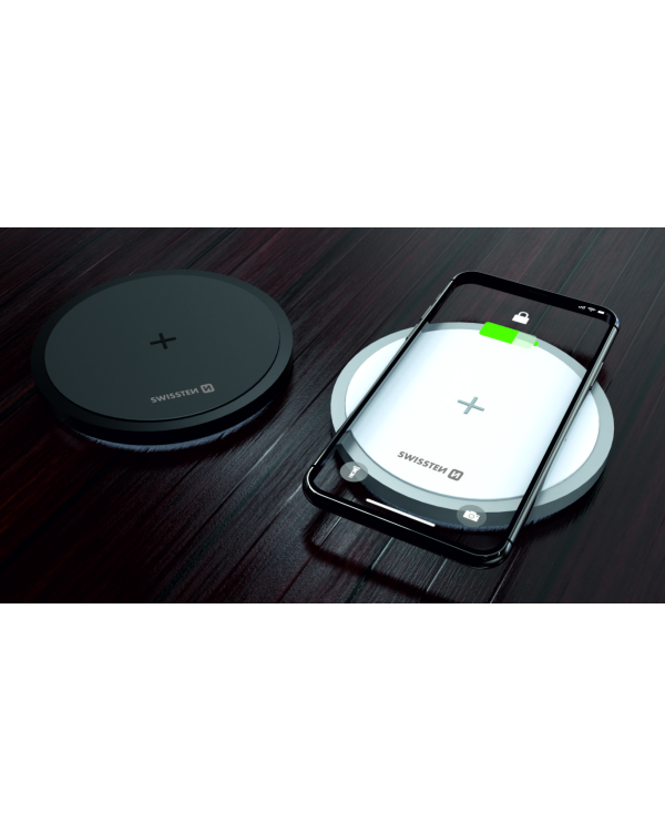 Swissten 15W Беспроводное зарядное устройство с USB-C 1.5m кабелем