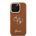 Guess PU Grained 4G Logo Stand Camera Frame Case Чехол для Apple iPhone 16 Pro