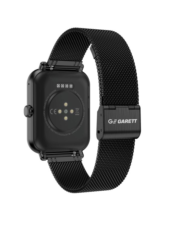 Garett Smartwatch GRC CLASSIC Black Steel Умные часы IPS / Bluetooth / IP68 / SMS