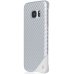 Occa Carbon Back Case Пластмассовый чехол для Samsung G935 Galaxy S7 Edge Серебряный