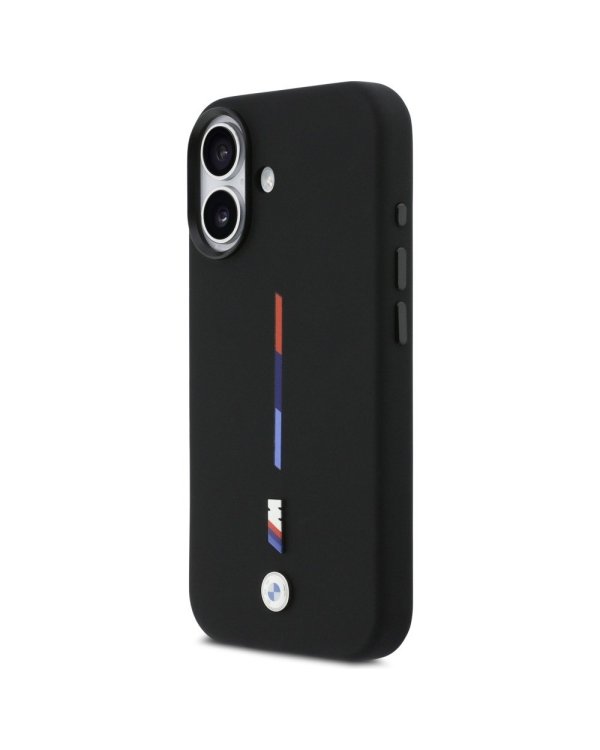 BMW M Silicon Tricolor Line MagSafe Case Защитный Чехол для Apple iPhone 17