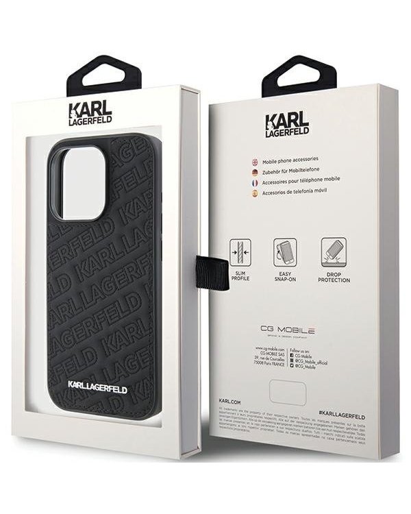 Karl Lagerfeld KLHCP15XPQKPMK Чехол для Apple iPhone 15 Pro Max
