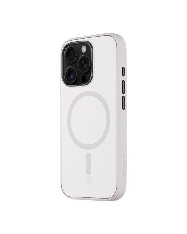 Tactical MagForce SmoothIsFast Cover Защитный чехол для Apple iPhone 16 Pro / меловой