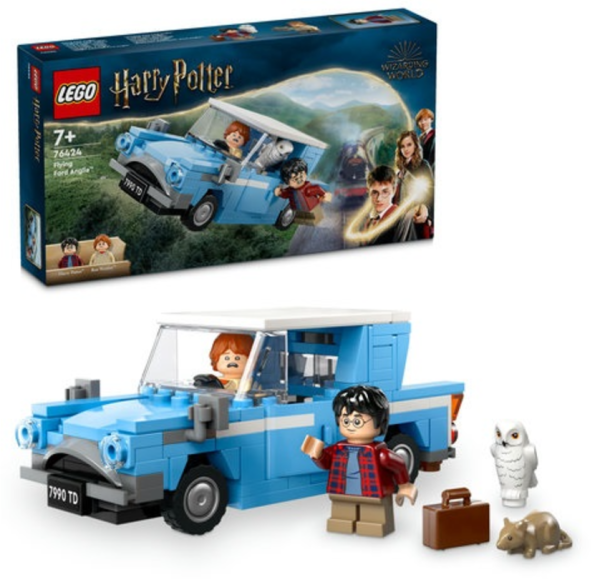 Обложка книги «LEGO 76424 Flying Ford Anglia Конструктор»