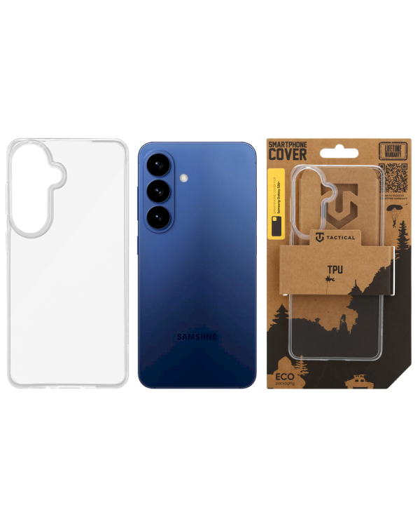 Tactical TPU Cover Защитный чехол для Samsung Galaxy S26+ / прозрачный