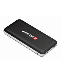 Swissten Black Core Premium Power Bank Переносная зарядная батарея 2A / USB / USB-C / 15000 mAh