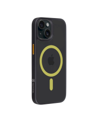 Tactical MagForce Hyperstealth 2.0 Защитный чехол для iPhone 15 / чёрный/жёлтый