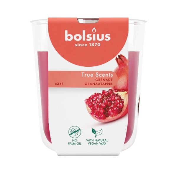 Bolsius True Scents Ароматическая Свеча 80x73mm Pomegranate