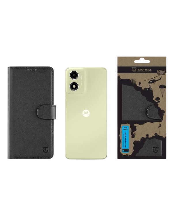 Tactical Field Notes Cover Защитный чехол для Motorola E14 / чёрный
