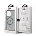Karl Lagerfeld IML Karl Head Metal Frame MagSafe Case Защитный чехол для iPhone 15 Pro Max / чёрный