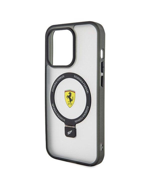 Ferrari Ring Stand MagSafe Back Case Защитный Чехол для Apple iPhone 15 Pro