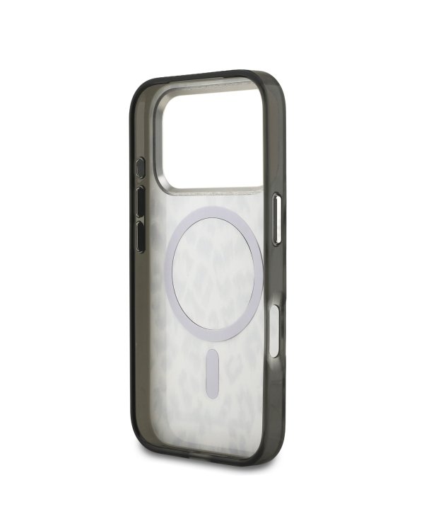 Karl Lagerfeld IML Leopard MagSafe Case Защитный чехол для iPhone 17 Pro / коричневый