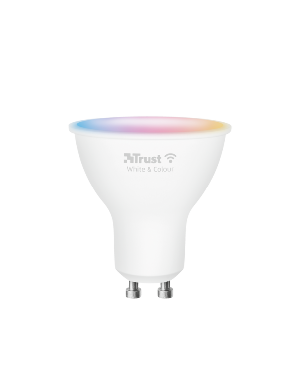 Trust WiFi LED Spot GU10 Белая и цветная (двойная упаковка) светодиодная лампа