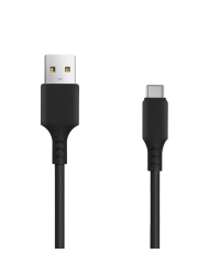 Setty Кабель USB-A - USB-C / 1m / 2A / черный