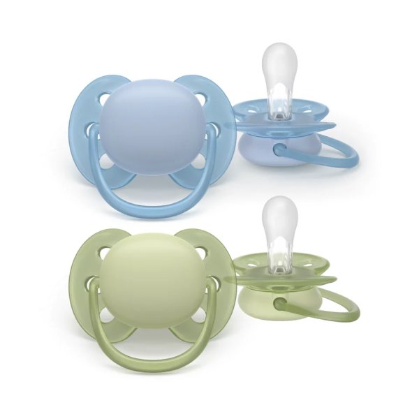 Philips Avent Ultra Soft Neutral Детские Пустышки 0-6m 2шт