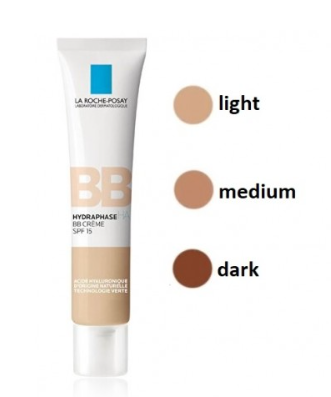 La Roche-Posay Hydraphase BB Cream SPF15 Light Увлажняющий BB-Крем 40 ml