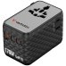 Verbatim Travel Adapter Адаптер EU / UK / US / 2x USB-A / 3x USB-C 70W