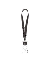 OBAL:ME NeckTag Ribbon Rope Ремешок на шею для телефонов / чёрный