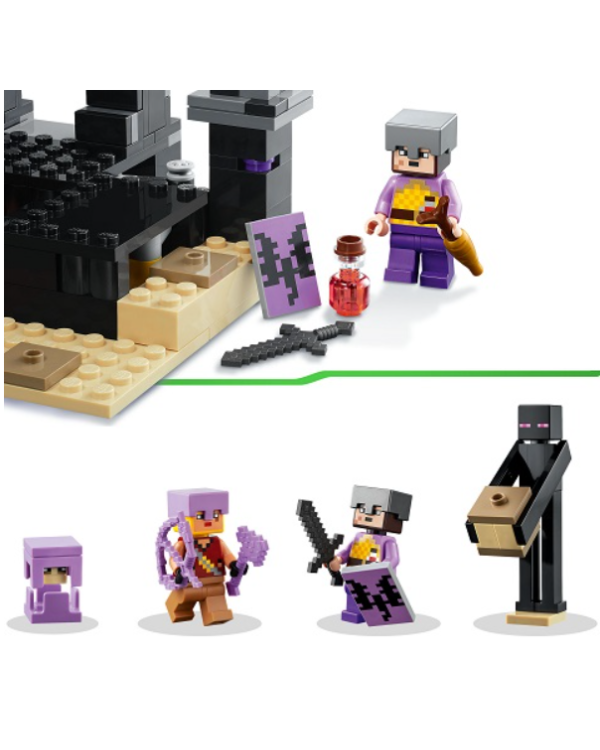 LEGO 21242 Minecraft The End Arena Конструктор