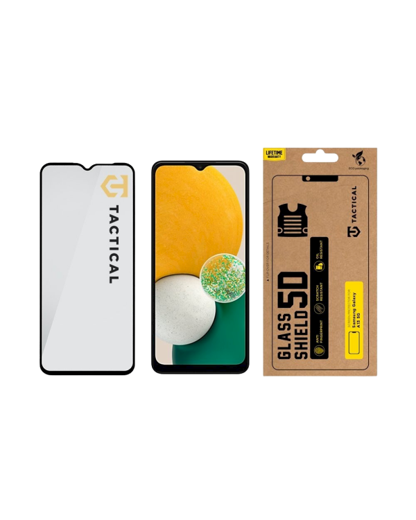 Tactical Glass Shield 5D Защитное стекло для Samsung Galaxy A13 5G/A04s / чёрный