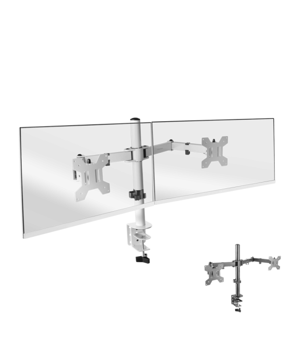 Mars Gaming MARM2W Штатив для 2x мониторов с креплением для стола