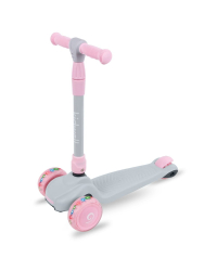 Kidwell Jax алюминиевый самокат Серый - Розовый