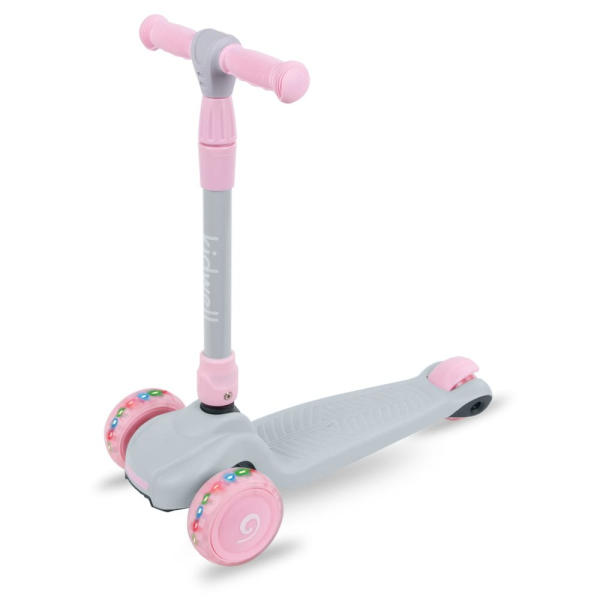 Kidwell Jax алюминиевый самокат Серый - Розовый