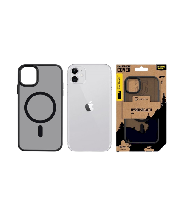 Дополнительное изображение книги «Tactical MagForce Hyperstealth Cover Защитный чехол для iPhone 11 / асфальт»