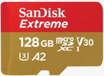 SanDisk Extreme 128ГБ MicroSDXC Карта памяти
